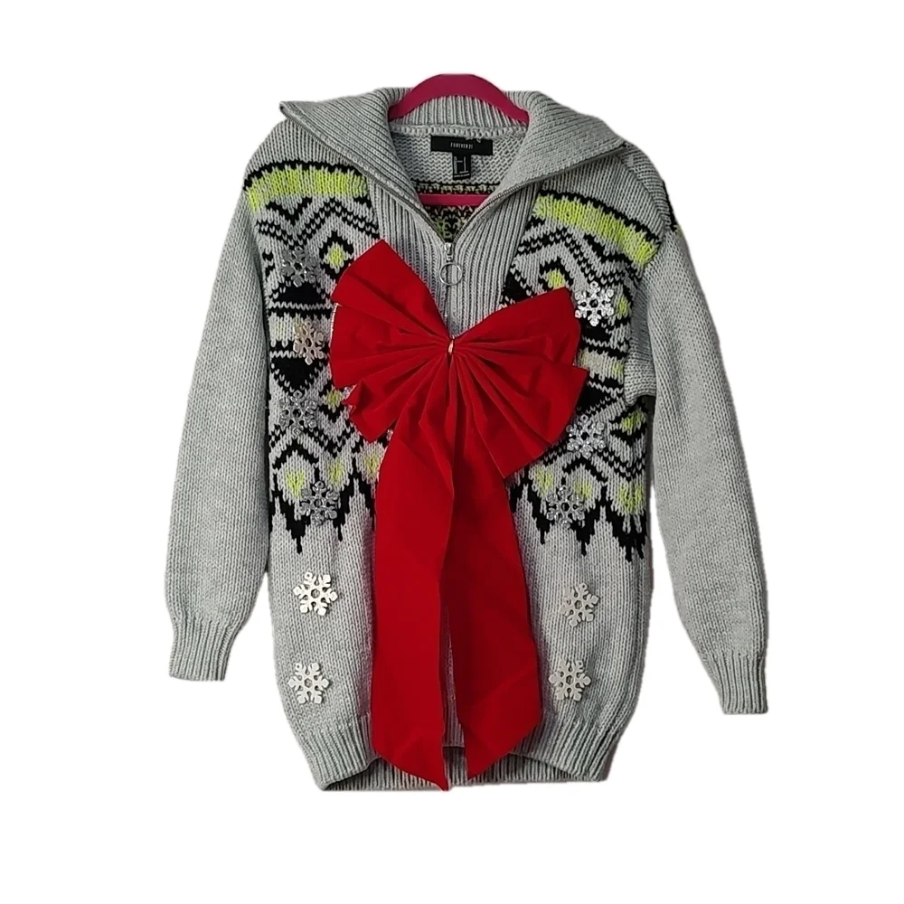 Forever 21 Pull Over Christmas Sweater Size S